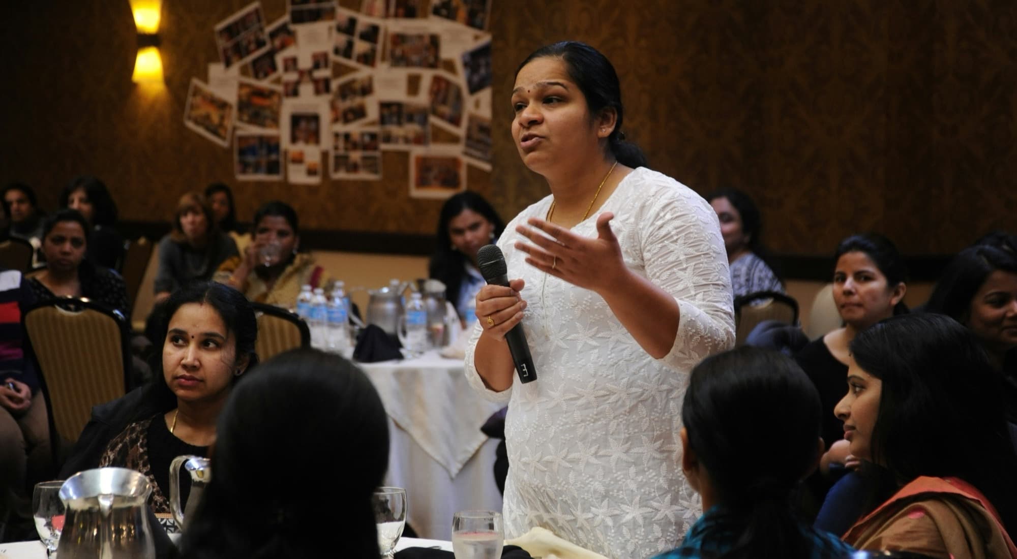 A desk with a newspaper and coffee